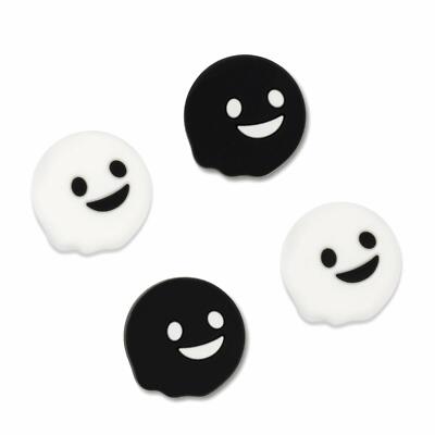 GeekShare 4Pcs Silicone Thumb Grip Caps for PS4 / PS5 / NS Pro Joystick Caps US