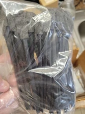 ANTI-STATIC / & LINT FREE / DUSTLESS  / CLEANING SWABS / Black/20Pcs (qzty)