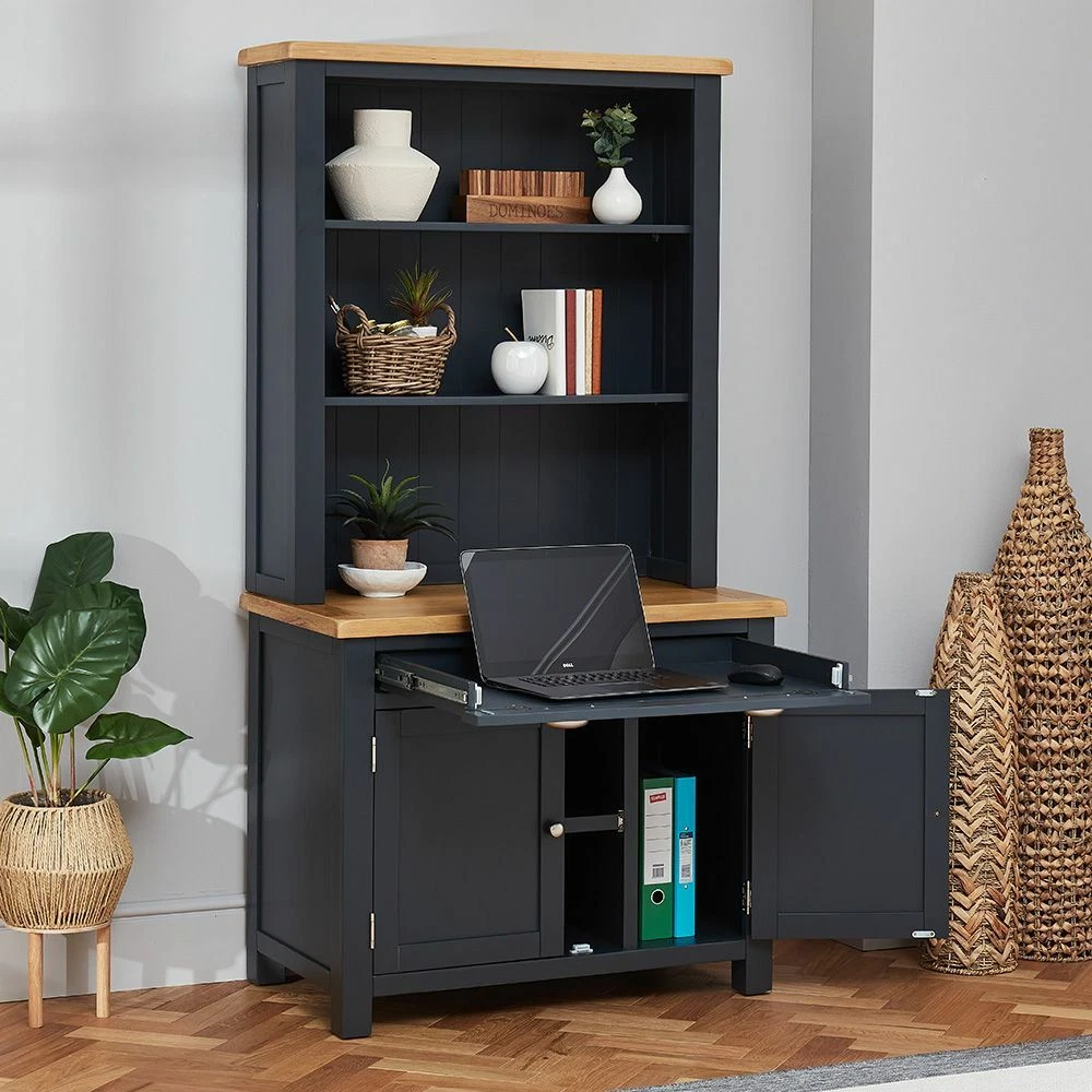 Corner hideaway clearance computer desk
