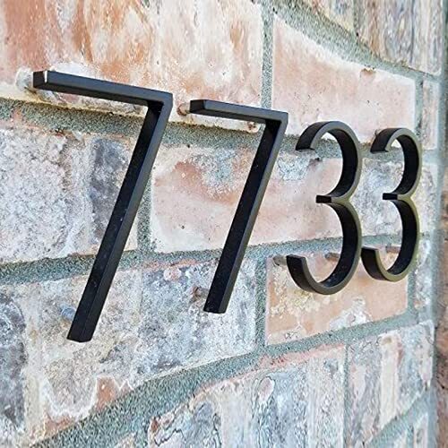 House Numbers For Outside Modern Large 5 Inch Black Floating House house-numbers-for-outside-modern-large-5-inch-black-floating-house