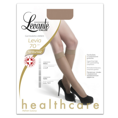 Levante Collant Donna Levia Calze 70 DEN Gambaletto Calza Bordo elastico