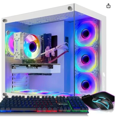 Gaming Desktop PC,Intel Core i7-8700, Geforce Nvidia RTX 3060 Ti 8G