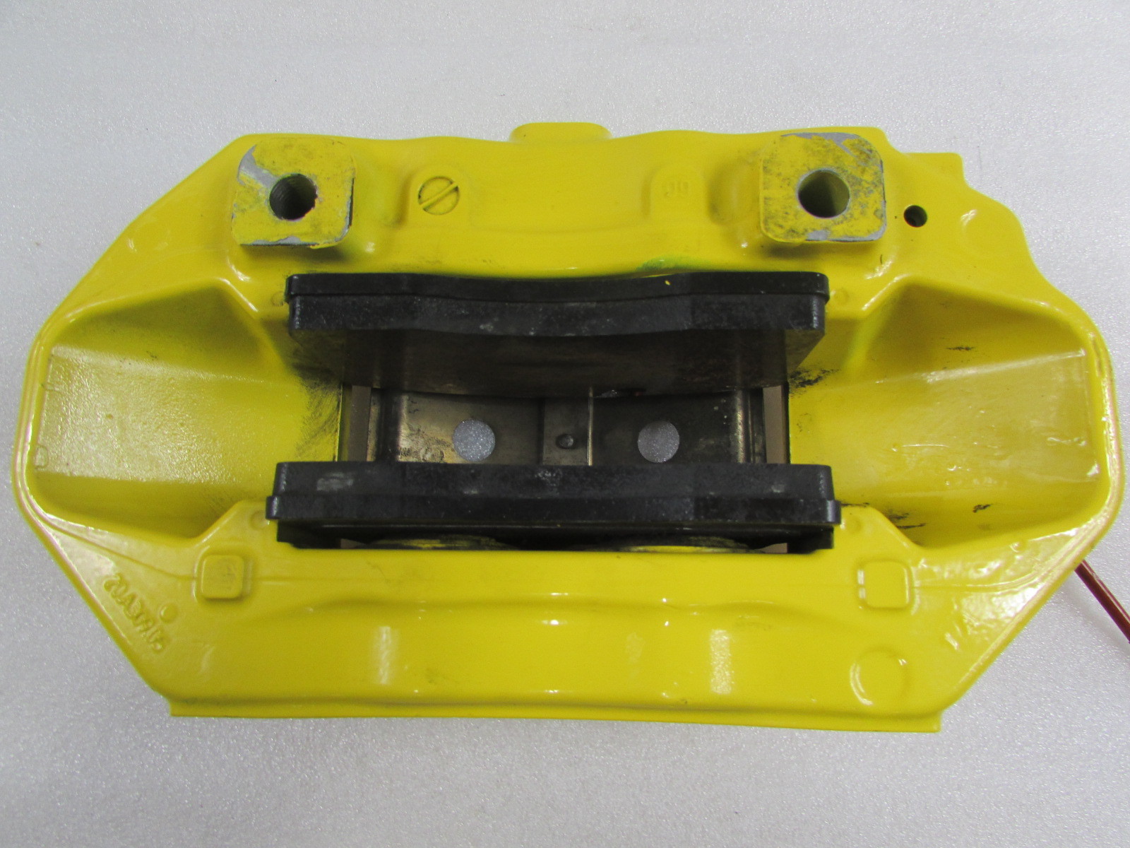 Ferrari 458 Italia LH, Left Rear Brake Caliper, Yellow, Used, P/N 261790