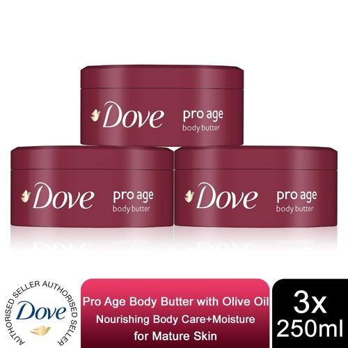 Dove Pro Age Body Butter Nourishing Body Care+Moisture with Olive Oil