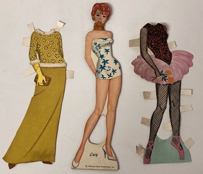 lucille ball paper dolls