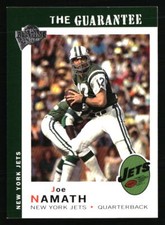Joe Namath 2007 Topps Fan Favorites #47 Football Card