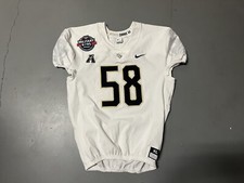 Dallaz Corbitt UCF Knights Game Used Football Jersey Military Bowl