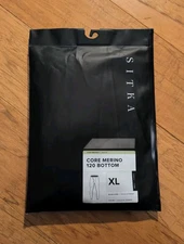 Sitka Core Merino 120 Hunting Bottom Base Layer Pyrite Men's Size XL Brand New