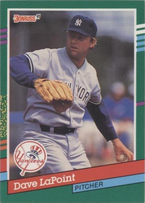 1991 Donruss - Dave LaPoint #481 - 1 of 1