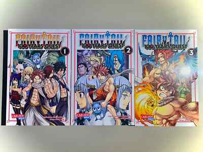 Fairy Tail 100 Year Quest Manga (Band 1-3)