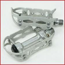 NOS OFMEGA SUPER COMPETIZIONE PEDALS QUILL VINTAGE RACING ROAD BIKE BICYCLE OLD
