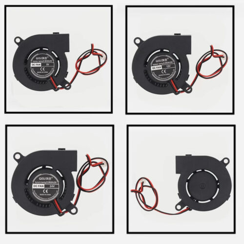 6025 Radial Turbo Blower Fan Mini Brushless Cooling Fan DC 5/12/24V 3000-6000RPM - Picture 5 of 5