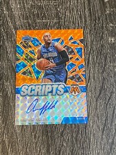 2020-21 Panini Mosaic Scripts Orange Reactive Autograph Aaron Afflalo | Magic