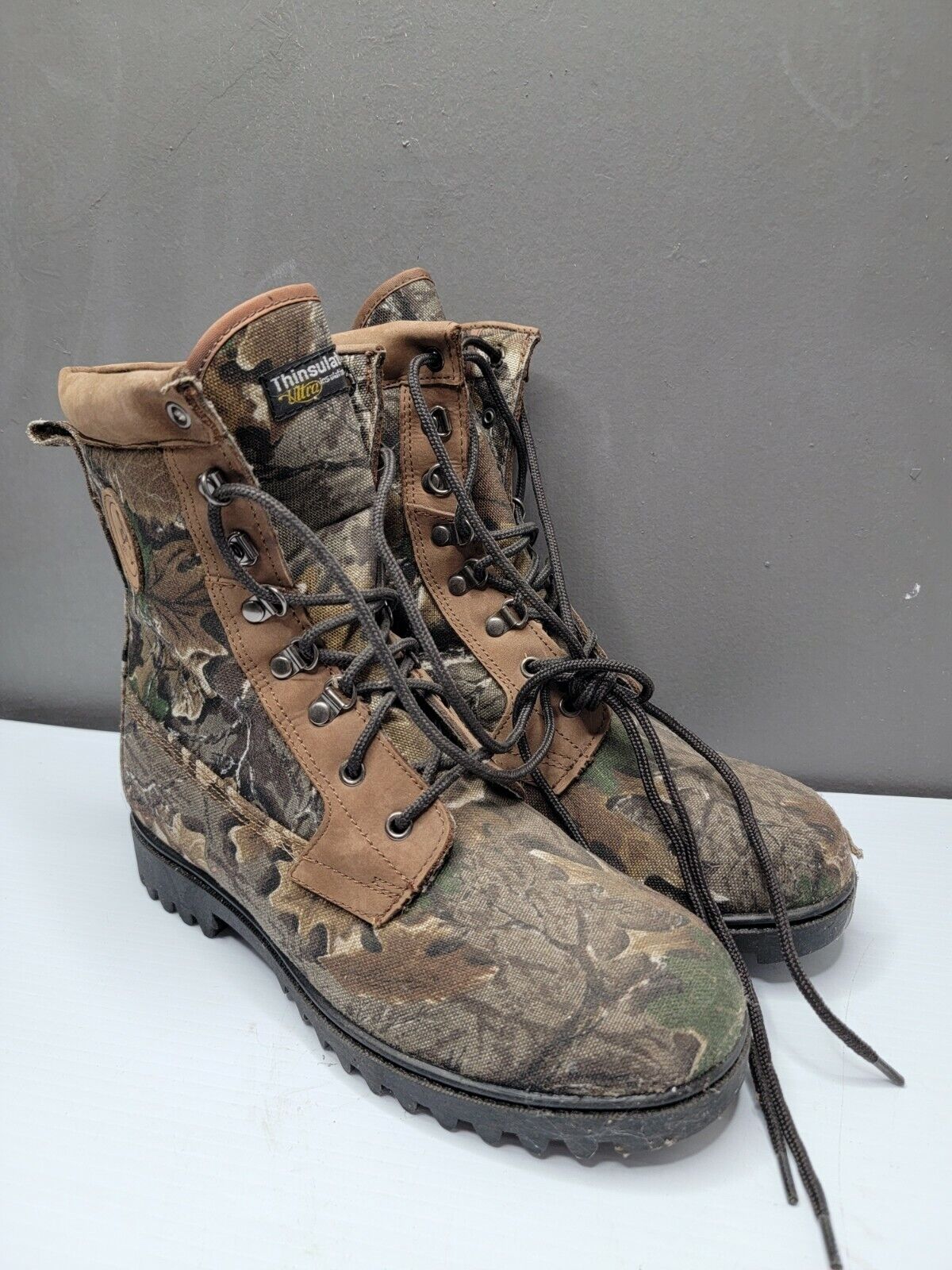Proline H1000 8" Camo Archer Boots Size 9.5