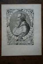 PETRUS BEMBUS 1470-1547 PORTRAIT 17TH CENTURY NE A VENICE POPE
