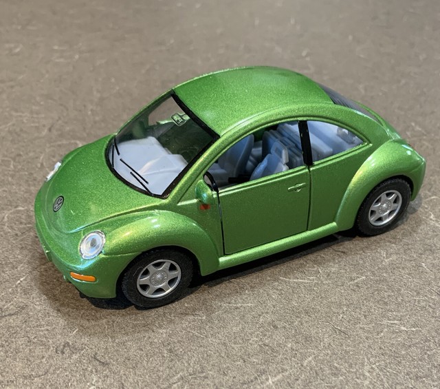 vw beetle diecast model