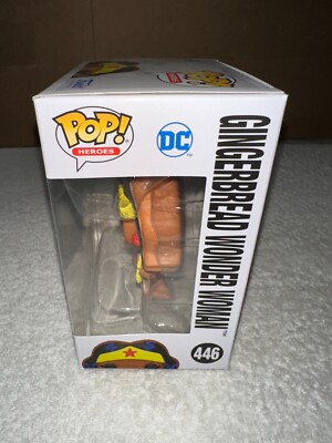 FUNKO POP GINGERBREAD WONDERWOMAN #446 DC SUPER HEROES **NEW** | eBay