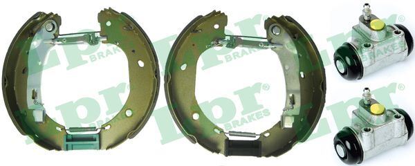 Jeu de mâchoires de frein Fiat Ducato 2.8 JTD d'un diamètre de 254mm pour freinage arrière