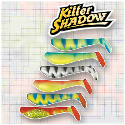 Set Esche Morbide Konger 11 Cm Con Testina Piombata – Per Luccio, Persico, Pesce Gatto, Acqua Dolce E Salata