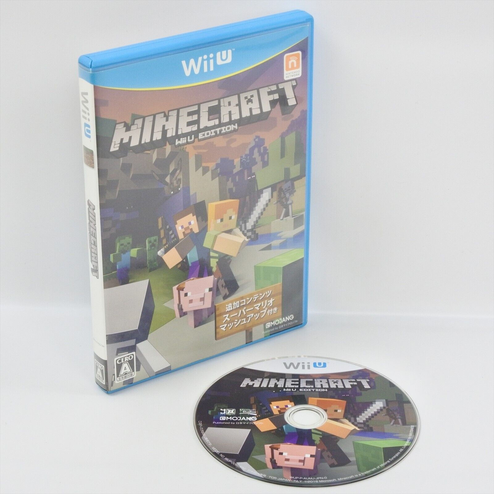 MINECRAFT Wii U Edition Wii U NIintendo 3204 For JP System