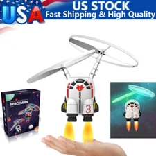 Astronaut Flying Toys for Kid Flying Ball Toy Hand Control Drones with LED Light