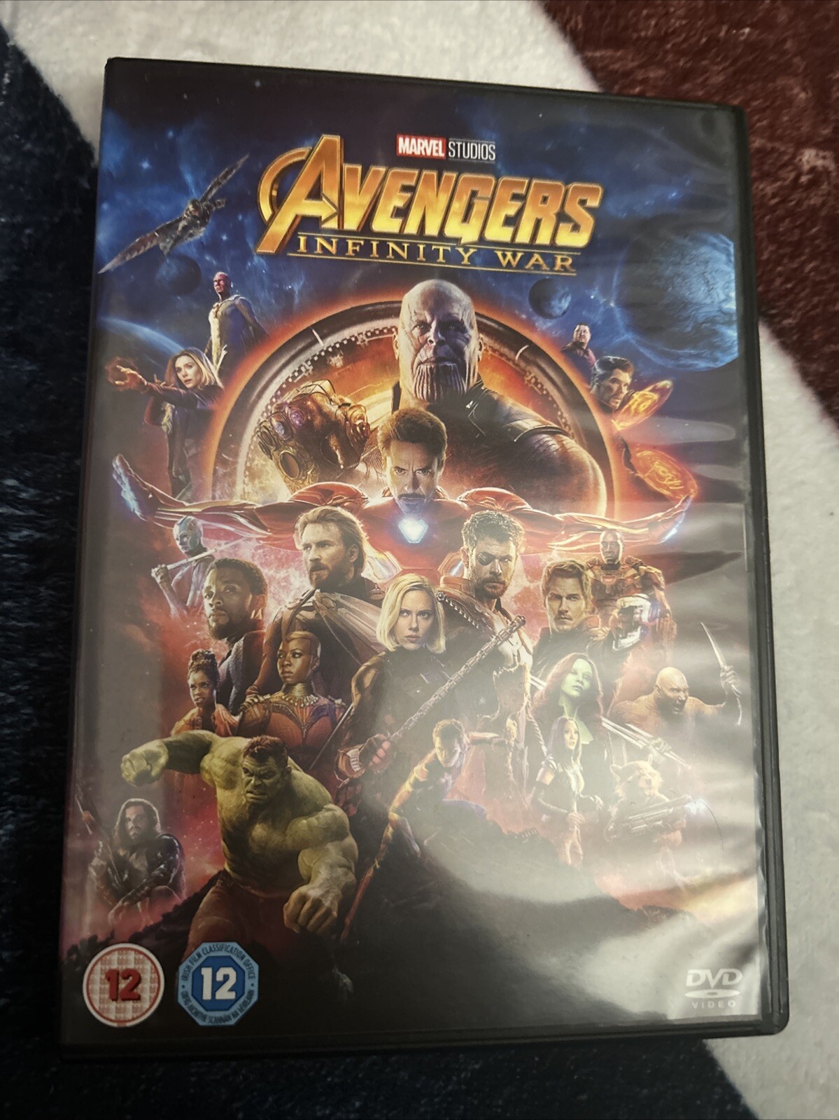 Avengers: Infinity War DVD (2018) Marvel Superhero Robert Downey Jr
