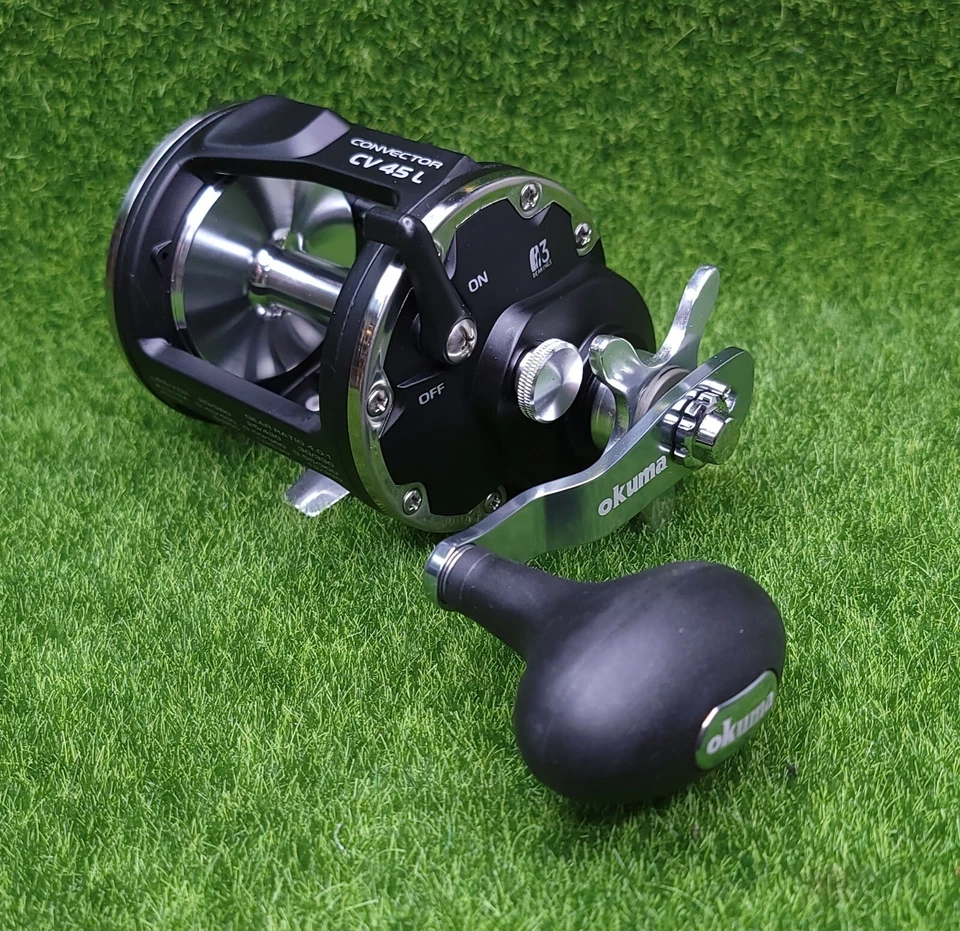 Okuma Convector Star Drag 4.0:1 Conventional Levelwind Reel Right Hand - CV-45L - Image 2 of 4