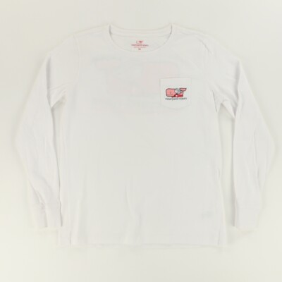 Vineyard Vines Cupid St. Valentines Long Sleeve T-Shirt White Women's XS