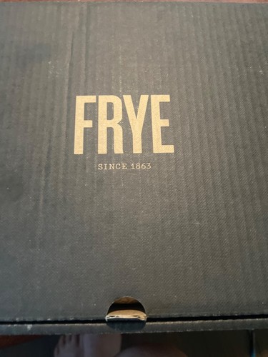 Botines cortos de cuero Frye Charlie Seam gris 10M para mujer nuevos en caja - Imagen 7 de 8
