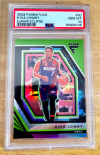 2022 PSA 10 GEM MINT KYLE LOWRY PRIZM FLUX LUNAR ECLIPSE #D SP /25 G6794