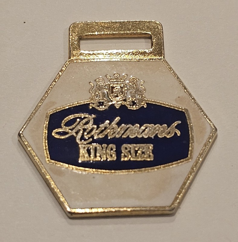 Vintage Rothmans King Size Cigarette Watch Key Fob