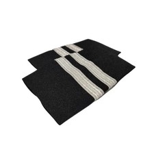 Pilot Epaulets - Black and Silver 2 stripe