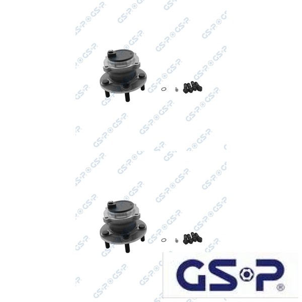 2X Radlagersatz GSP 9400174K 2 Radlager Satz Links Rechts Hinterachse FüR Volvo-image
