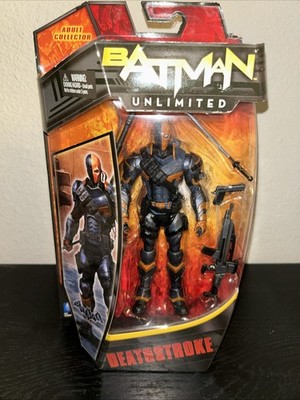 DC Comics Batman Unlimited DEATHSTROKE  Matty Collector 2013 ARKHAM ORIGINS