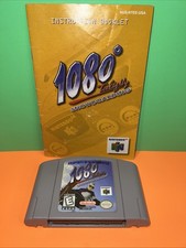 1080 Snowboarding (Nintendo 64, N64, 1998) Authentic Tested with Manual
