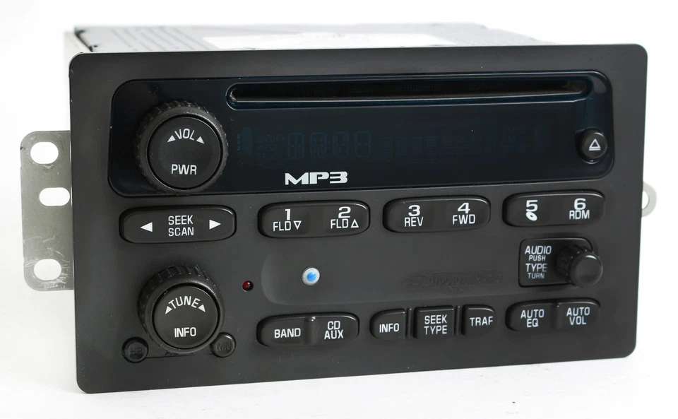 Chevrolet GMC Buick AM FM 2005-12 reproductor de CD radio con actualización Bluetooth 15216905 Foto 2 de 4