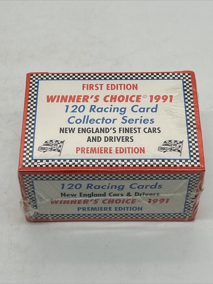 1991 Winners Choice 1st Edition New England Collector Series • 120 Racing Cards - Image 2 of 4
