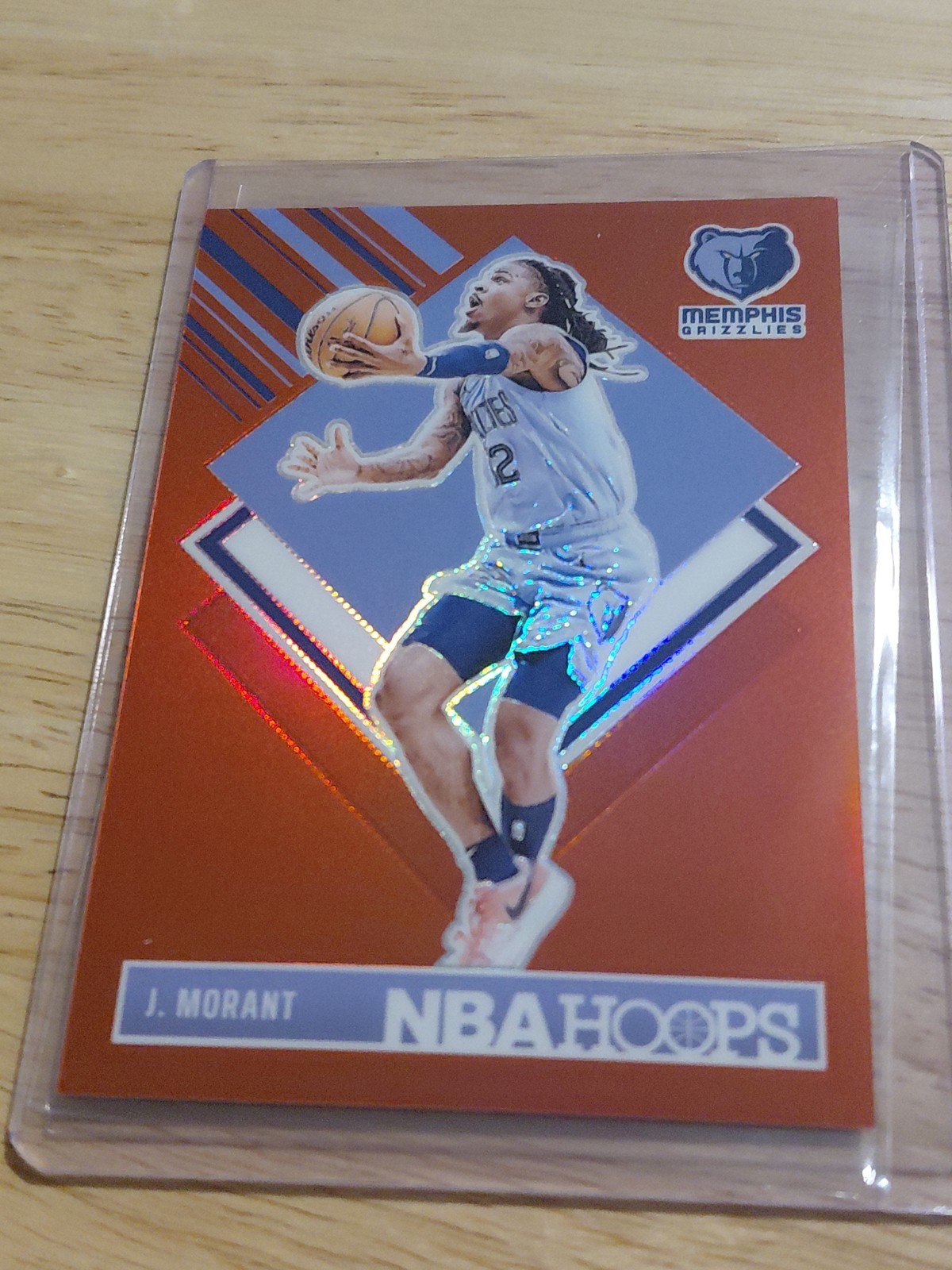 2024-25 Panini NBA Hoops Tribute Premium Red Prizm /99 Ja Morant #288 SSP