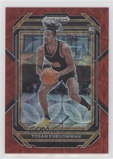 2023-24 Panini Prizm Draft Picks Choice Red 84/88 Tosan Evbuomwan #11 04g8