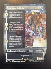 Summon: Yojimbo [Borderless] #196 Prices | Magic Final Fantasy Commander |  Magic Cards