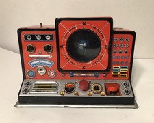 Structoys Explorer Vanguard Space Satellite Tracking Station Tin Toy Japan Rare