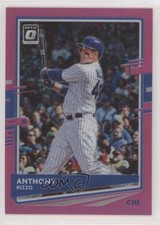 2020 Panini Donruss Optic Retail Pink Prizm Anthony Rizzo #143 3bs
