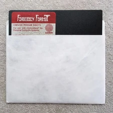 Forbidden Forest 1983 Cosmi Commodore Atari 5.25" Floppy