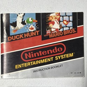 Nintendo Super Mario Bros. / Duck Hunt NES NTSC-U/C (US/Canada) Manual
