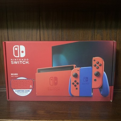 Nintendo Switch HAC-001(-01) Mario Red & Blue Edition - 32GB for