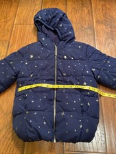 Girl  s Puffer Jacket Old Navy Star Design Size 8 Polyester Warm