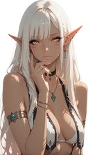 Marin Kitagawa Elf Portrait Vinyl Car Decal Sticker 7" Weatherproof