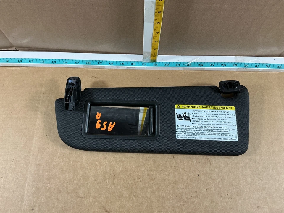 Parasol delantero derecho del lado del pasajero Audi A7 Quattro 2012-2015 8H0010501 OEM Foto 2 de 4