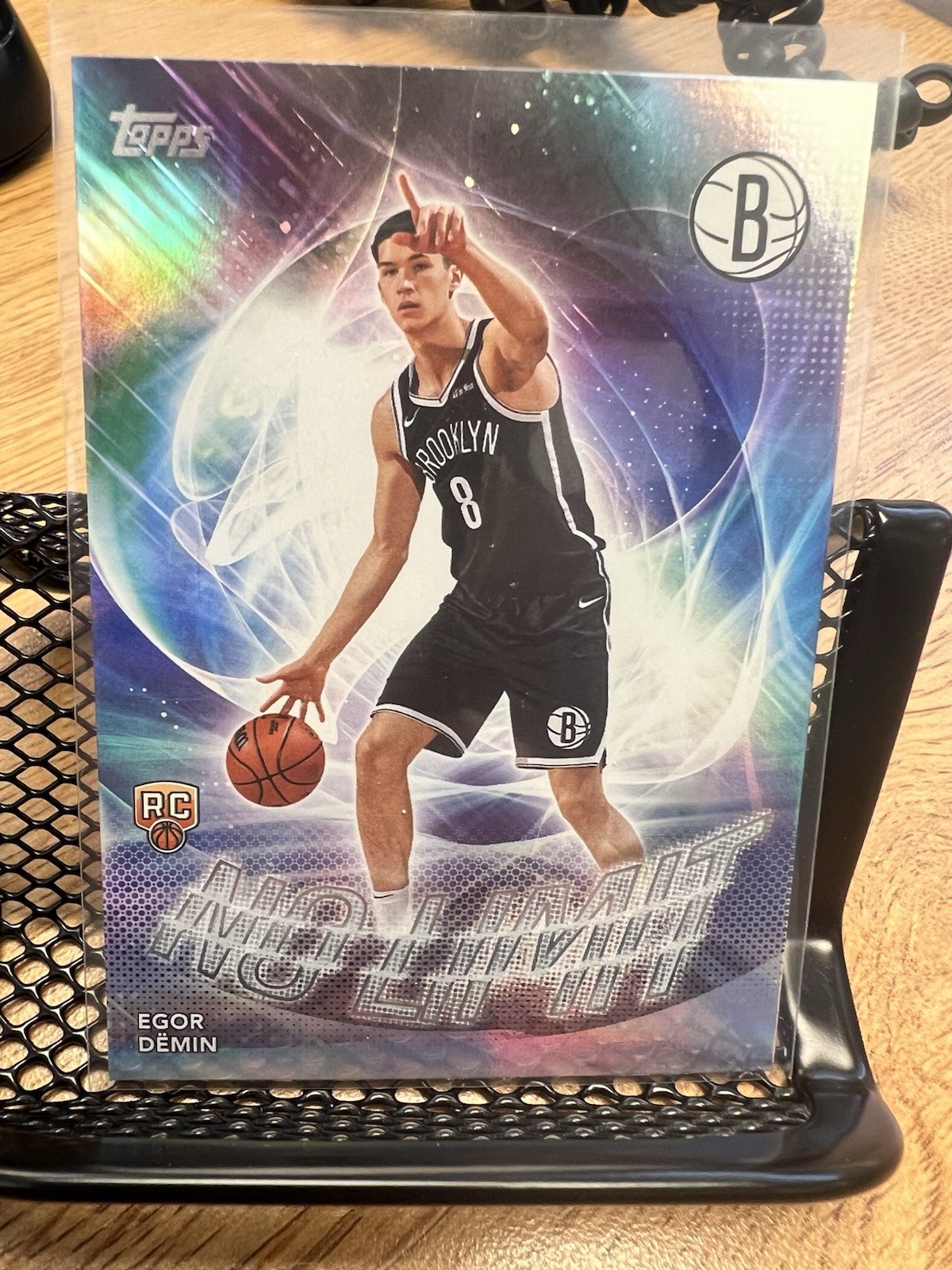 2025-26 Topps Basketball Egor Demin #NL-8 No Limit Foil RC