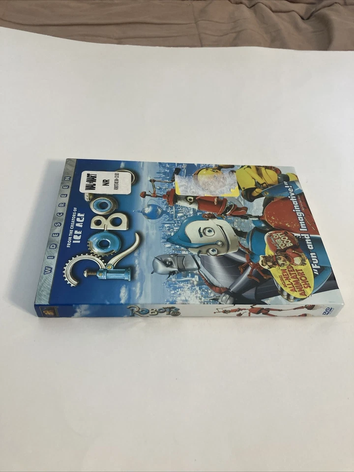 Robots DVD Widescreen Robin Williams 2005 Animated Movie (NEW/SEALED) Foto 3 de 4